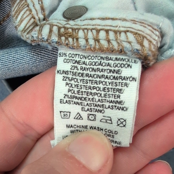 Free People Denim Blue Wide Leg Jeans - Picture 10 of 10